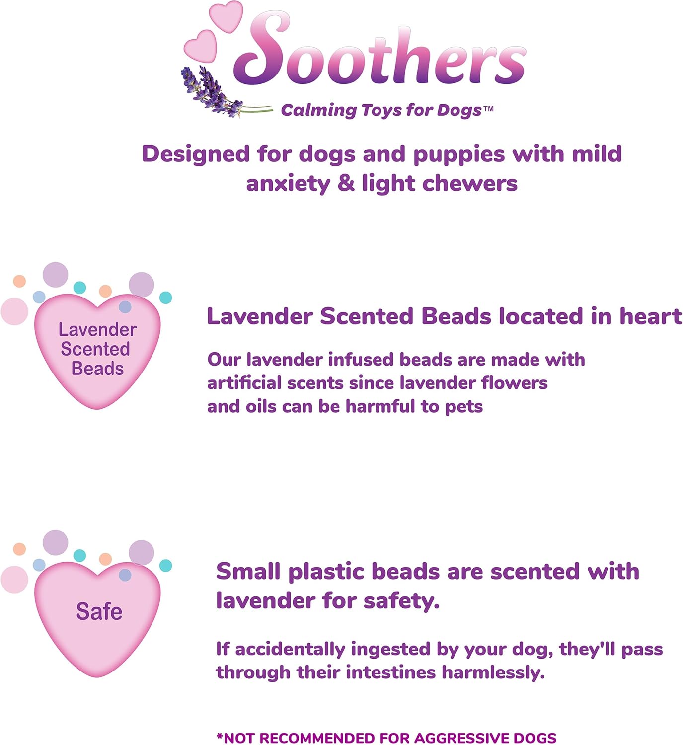 SPOT Soothers- Tabbie Lambie Dog Toy-Separation Anxiety Toys for Dogs, Stuffing Free, Scented with Calming Lavender Fragrance Beads to Safely Calm and Relax Dogs and Puppies, 8in - Image 2