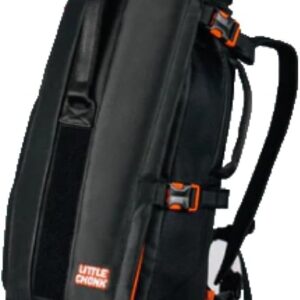 The Maxine One Medium Dog Carrier by Little Chonk | Dog Backpack Carrier for Medium Sized Breeds | Adjustable Front Facing Pet Carrier for Travel | Dog Hiking Backpack - Bark After Dark Black