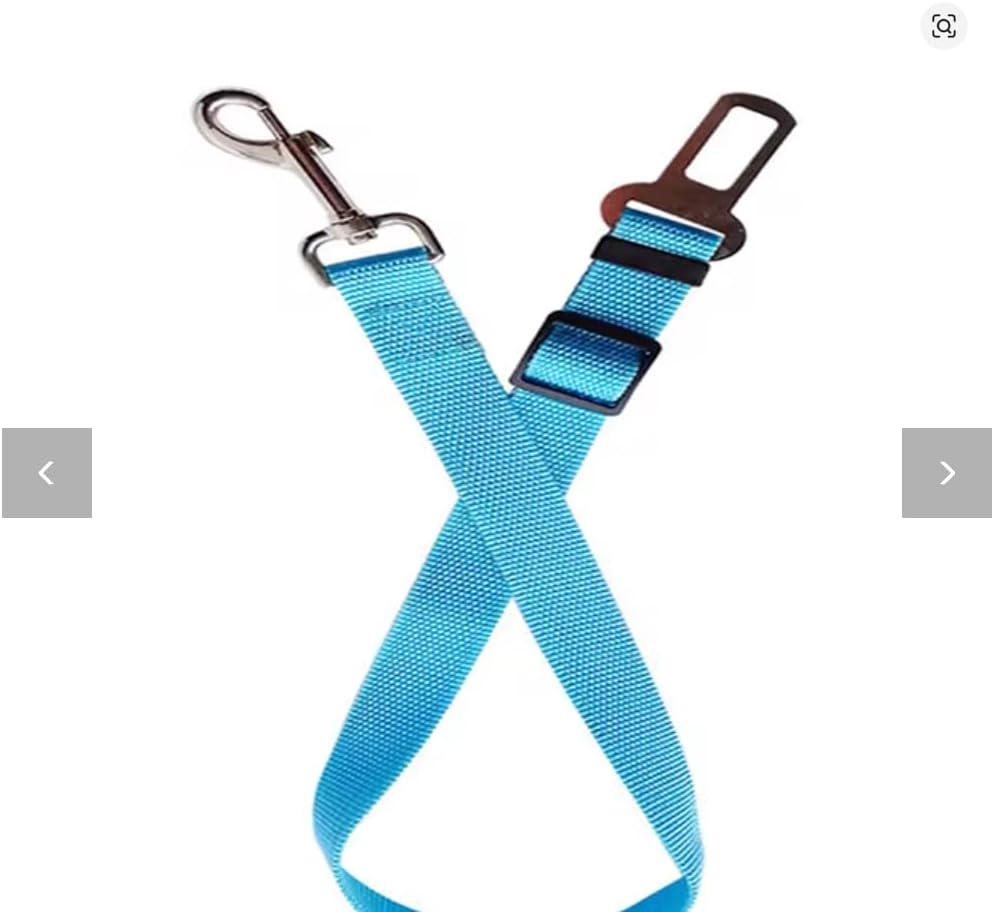Adjustable Dog Car Seatbelt – Pet Safety Harness Clip for Travel – Universal Fit – Durable Nylon Leash for Small & Medium Dogs - Image 4