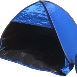 Small Pop-up Head Tent Portable Beach Shade with Two Sand Bags, Mini Beach Tent Pet Shade for Dogs/Cats