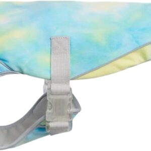 Spark Paws Dog Cooling Vest - SPF 50 UV Sun Protection - Summer Heat Relief Gear for Dogs, Lightweight, Evaporative Cooling - Dog Anxiety Relief Vest During Hot Days - Tropical Storm, Small