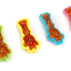 Hartz Chew 'n Clean Dental Duo Dog Treat & Chew Toy, Color Varies, Extra Small, 6 Count