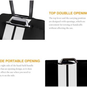 Personalized Luggage Suitcase Cover With Photo Dog Cat, Custom Luggage Cover (L)