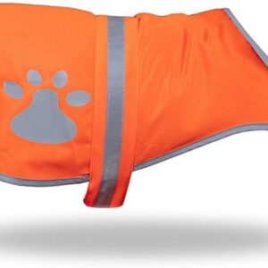 Maggift Dog Reflective Vest,Pet Safety Vest Orange (S)