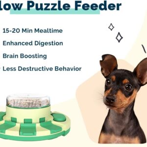 Pegogo File Toy with 4 Non-Slip Pads| Dog Treat Puzzle | Slow Feeder Dog Puzzle Toy