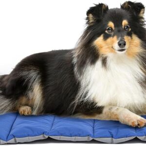 Heeyoo Outdoor Dog Bed, Waterproof Camping Dog Bed Mat, Machine Washable and Portable Travel Pet Pad Mat, Foldable Pet Beds for Small, Medium, and Large Dogs