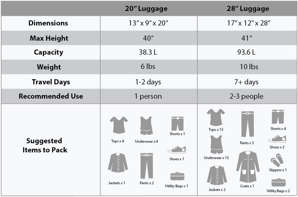 Rockland Departure Hardside Spinner Wheel Luggage, OWL, 2-Piece Set (20/28) - Image 4