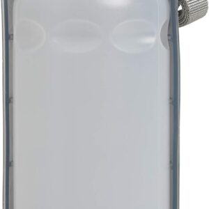 Lixit Hand Held Foldable Travel Hiking Outdoor Watering Bottle Bowl for Dogs (Pack of 1, Granite)