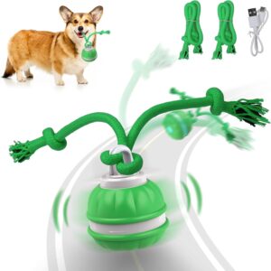 Interactive Dog Toys Rolling Ball for Puppy/Small Dogs,Peppy Pet Ball for Dogs,Motion Activate,Automatic Moving Dog Toy,USB Rechargeable