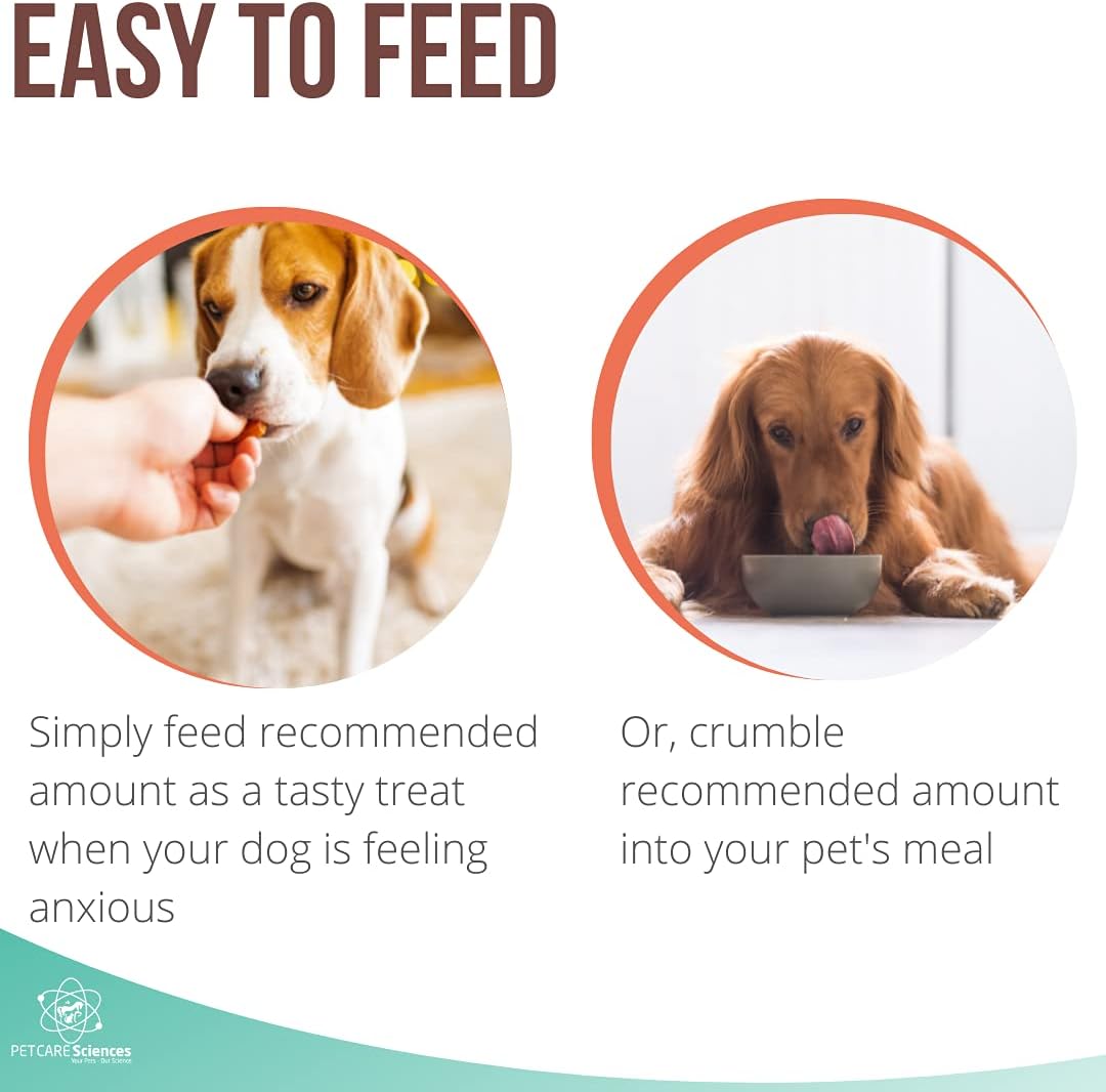 Calming Chews for Dogs or to Calm Puppy - Natural Dog Anxiety Relief - Anti Car Motion Sickness for Dog Calming Treats - Made in The USA - 100 Tasty Turkey Flavor Chews - Image 5