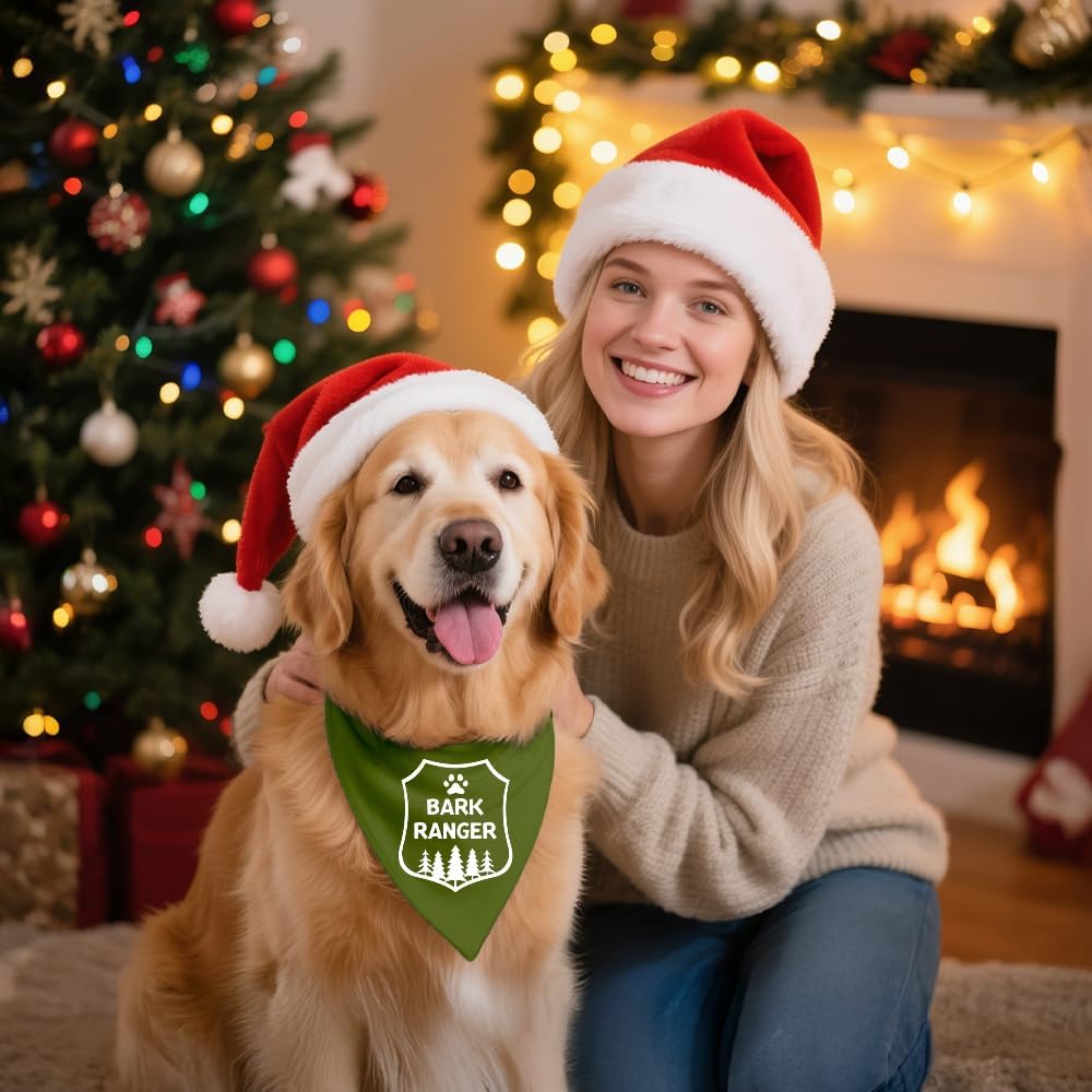 Funny Outdoor Dog Bandana, Puppy Scarf Photo Prop for Outdoor Adventure Hiking Camping Mountain, Gifts for Ranger (Forest) - Image 5