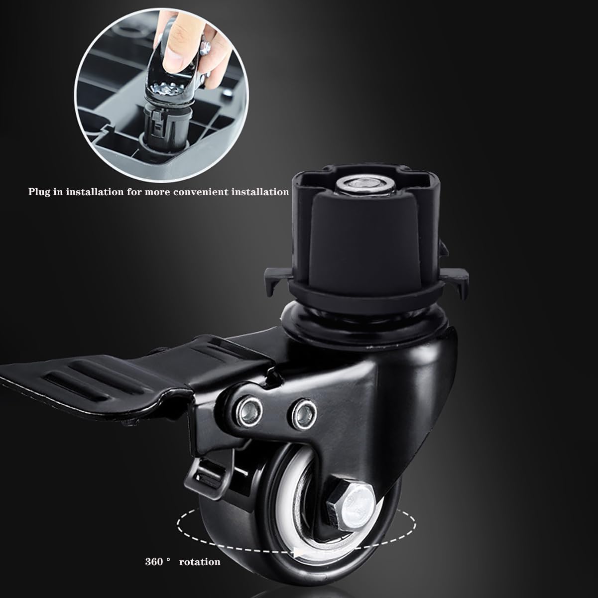 Pet Carrier RollerRoller Cart with Bonus Elastic Strap Effortless Mobility and Convenience for Your Pet Travel Gear (Cart Only) (A) - Image 7
