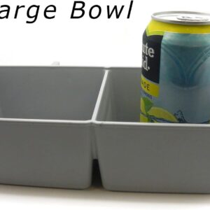 Kennel Travel Kit for Pets – Hook-On Dish & Live Animal Labels (Large)