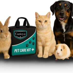 35 Piece Pet First Aid Kit – Animal Care Kit with Medical & Emergency Supplies for Dogs, Cats, & Small Animals – Compact Travel-Ready Bag for Home, Outdoor, Car & Adventure Use