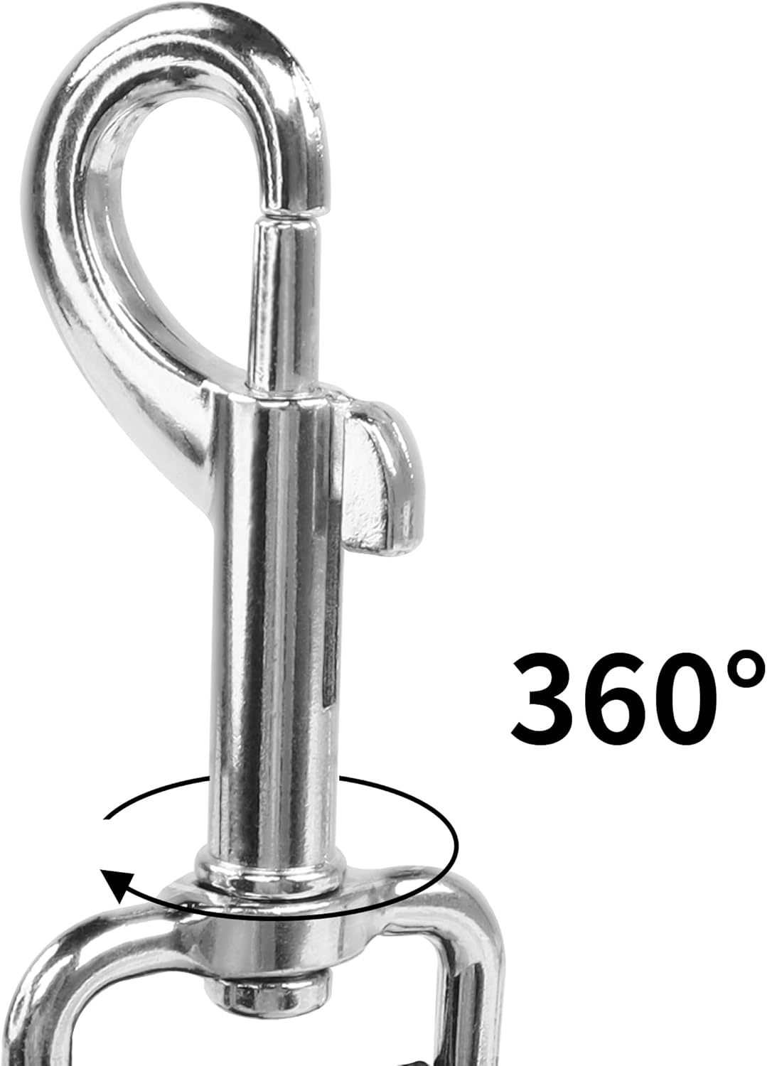 YAOHDAO Dog Seat Belt Harness for Car, Restraint Adjustable with Elastic Bungee Buffer Headrest for Vehicle, 360° Swivel Carabiner Nylon Pet Safety Seat Belts Heavy Duty Car Harness for Dogs Rosy Red - Image 4