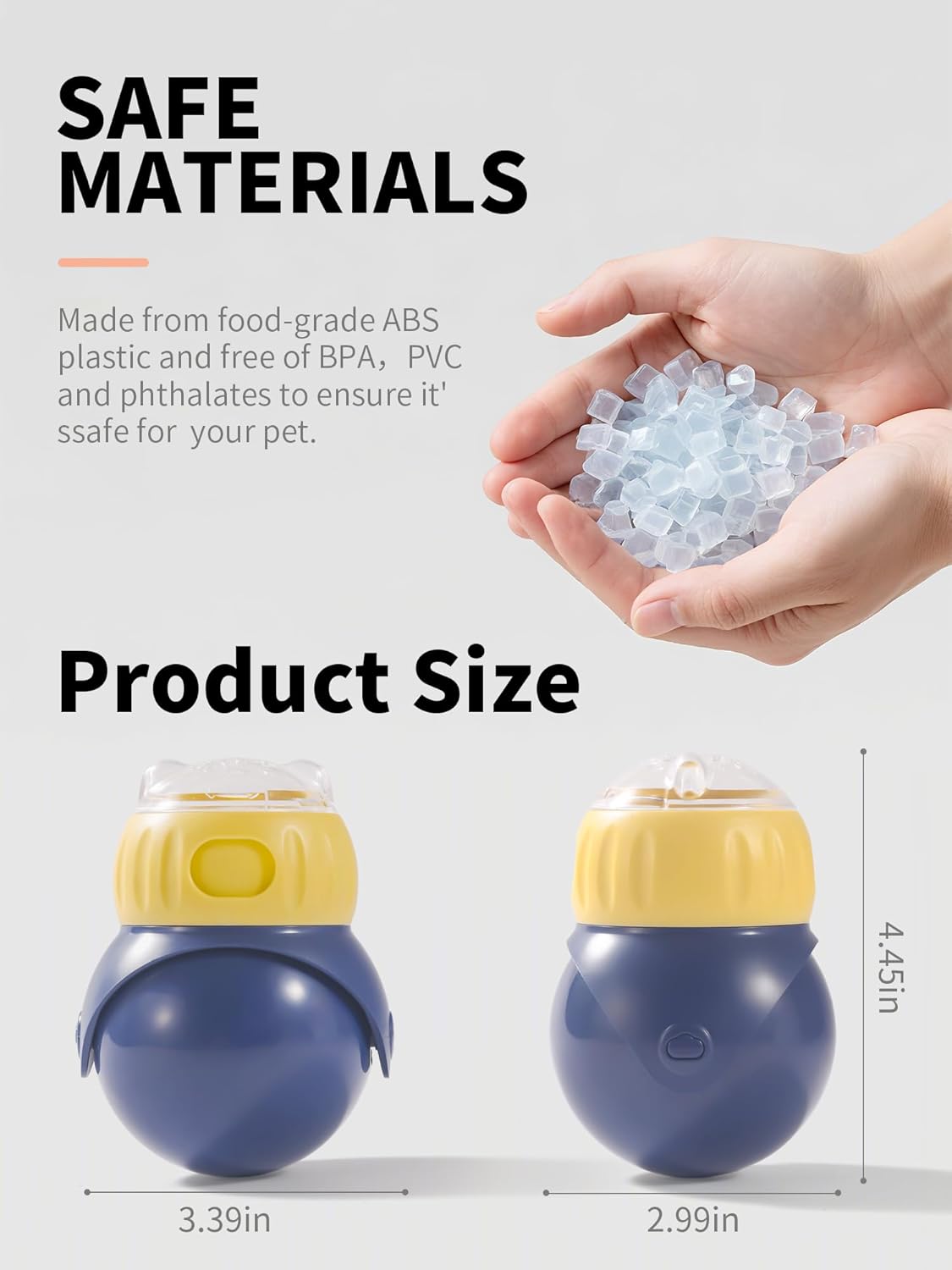 Treat Dispensing Dog Toys, Interactive Dog Puzzle Toy for Boredom, Dog Enrichment Toys to Keep Them Busy, Dogs and Cats Slow Feeder(Not for Aggressive Chewers) - Image 2