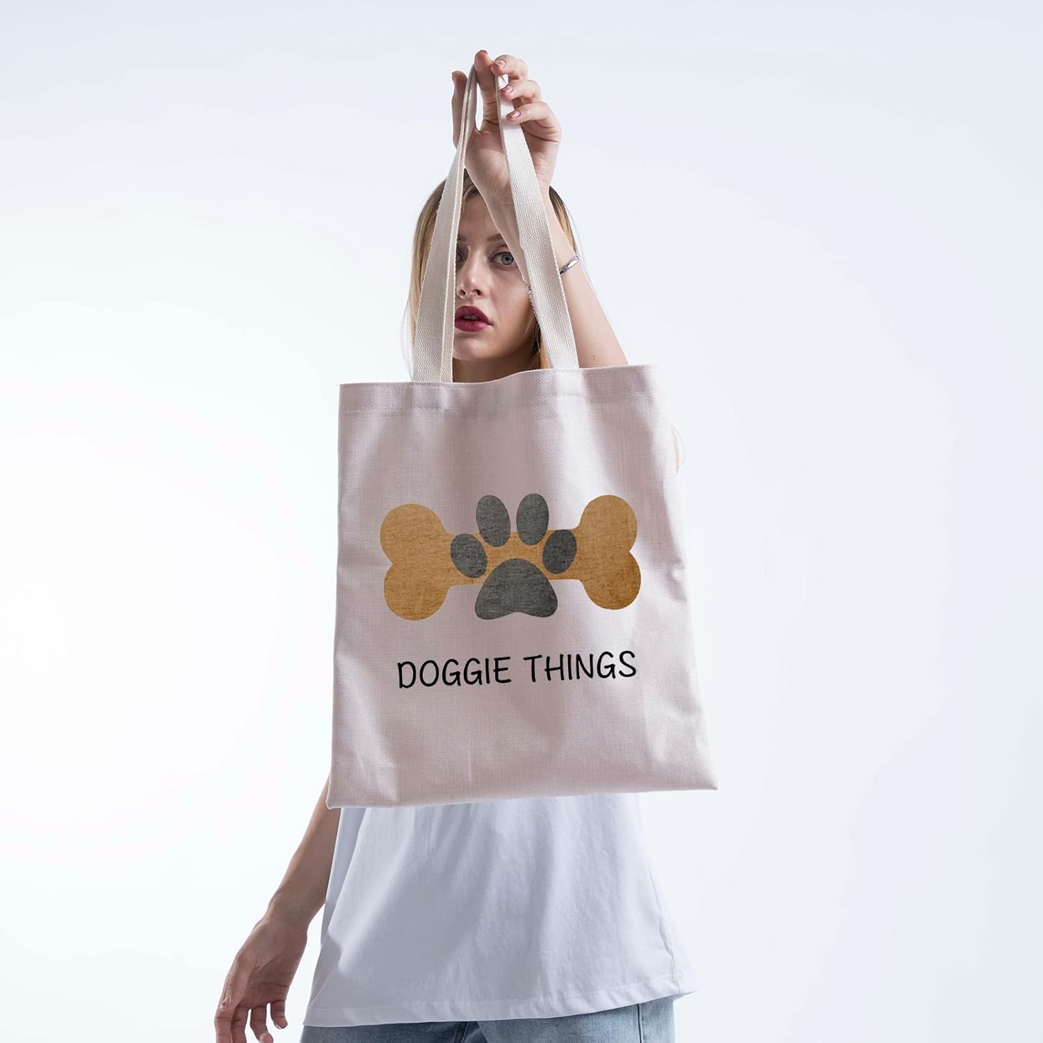 FOTAP Dog Owner Shopping Tote - Dog Park Bag and Doggie Gift - Image 3