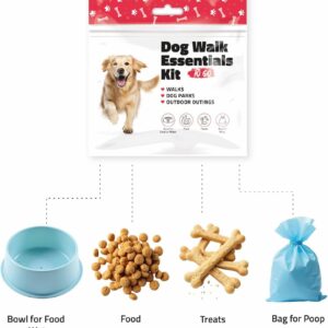 pH Advantage Pet Travel Essentials – Single Pack with Dog Treat, Foo...
