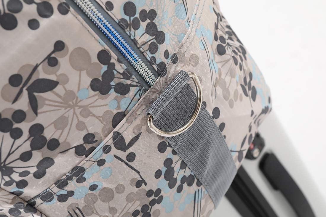 22" Foldable Large Travel Duffel Duffle Bag Sports Gym Tote Bag For Women Overnight Carryon Weekend Bag Shoulder Bag Water Resistant - Image 5