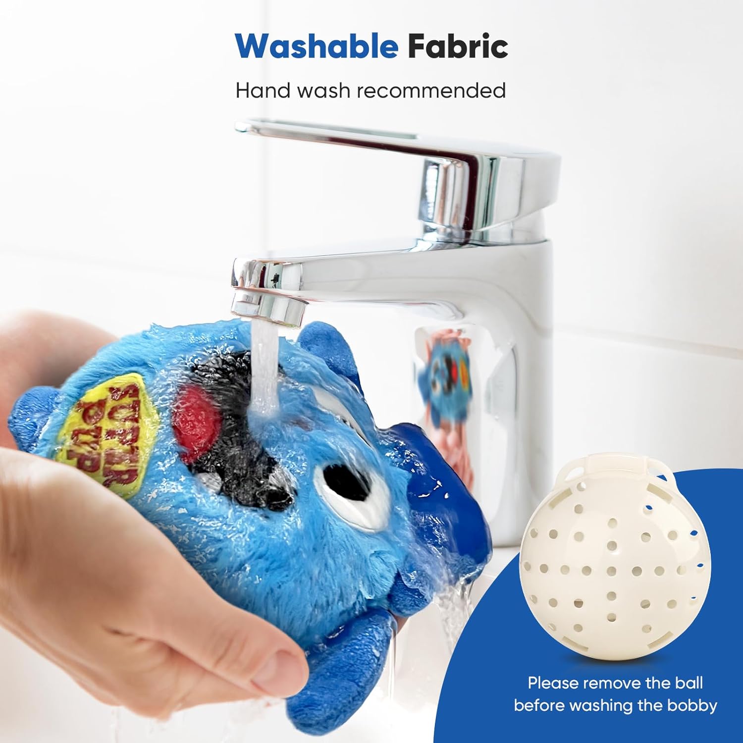 Petbobi Interactive Dog Toys - Rechargeable, Upgrade Moving Dog Toy for Stimulating Play, Pet Plush Squeaky Ball, Ideal for Small and Medium Breeds - Image 4