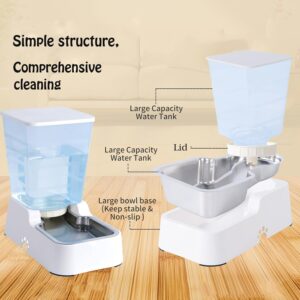 Meikuler Automatic Dog Cat Water Dispenser Large Capacity 5Lfor Cats a...