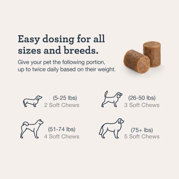 Kradle Calming Chews for Dogs - Anxiety and Stress Support - L-Theanine Ashwagandha GABA - Calming Supplement for Relaxation and Stress - Chicken Flavor- 75 Chews - Image 7