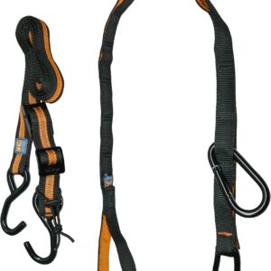 Kurgo Auto Zipline for Dogs, Adjustable Dog Safety Belt Leash, Pet Seat Belt Tether, Reduce Distracted Driving, Includes Dog Leash & Carabiner Clips, 6 feet