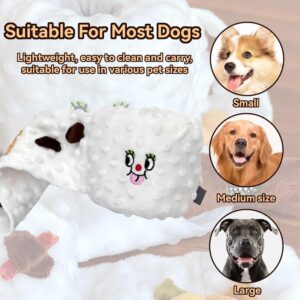 Cyrank Dog Snuffle Toy, Toilet Paper Dog Puzzle, Hide & Seek, Slow Feeder, Mental Stimulation, Medium Dogs