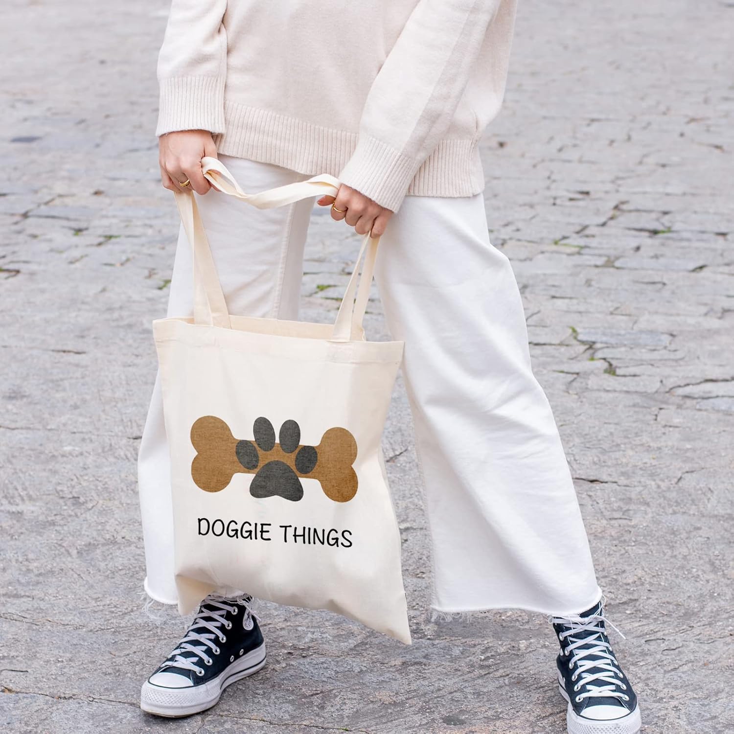 FOTAP Dog Owner Shopping Tote - Dog Park Bag and Doggie Gift - Image 4