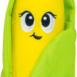 Outward Hound by Nina Ottosson Hide N' Find Interactive Plush Dog Puzzle, Durable Dog Toy, Plush Enrichment Toys, Corn, Multicolored