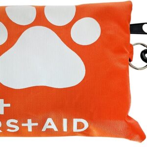 Dog First Aid Kit | 19 Piece Pet Emergency Travel Kit for Cats & Dogs