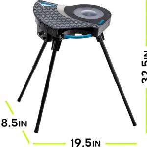 Franklin Pet Supply Co. Automatic Disc Launcher for Dogs – Ready Set Fetch Automatic Disc Tosser Dog Toy for Fetch – Portable Thrower Toy – Battery Powered