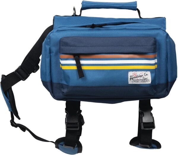 Dog Backpack Harness for Medium & Large Breeds Dogs – Dog Hiking Saddle Bag with Handle & Large Side Pockets for Camping & Day Trips - Image 8