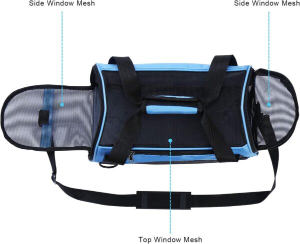 YLONG Airline Approved Pet Carrier,Soft-Sided Pet Travel Carrier for Cats Dogs Puppy Comfort Portable Foldable Pet Bag - Image 2