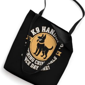 Fetching Criminals K9 Handler Police Dog Tactical Unit Gear Tote Bag