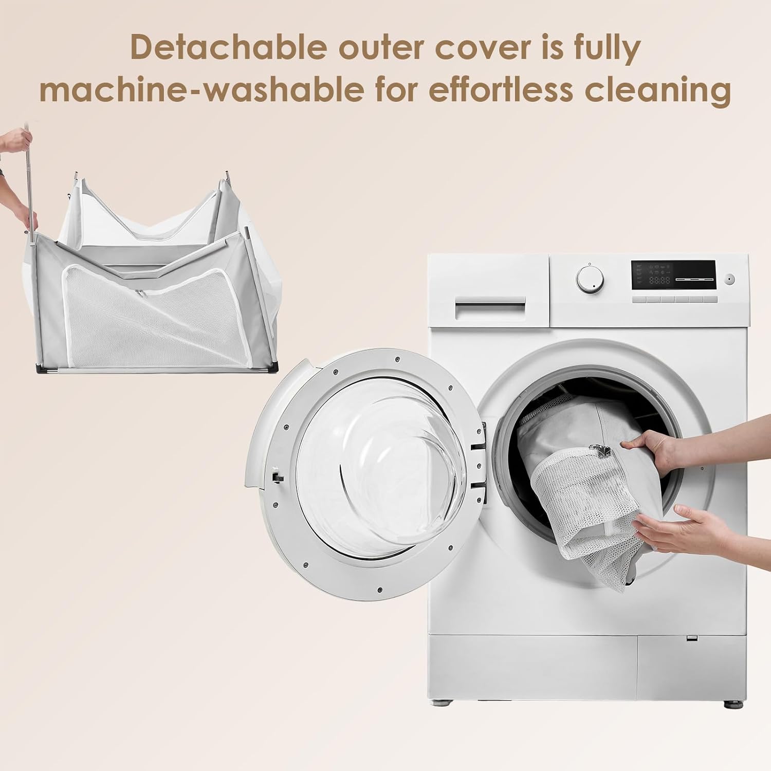 EHEYCIGA 42x42x26 Inches Puppy Playpen for Dogs & Cats Indoor or Outdoor - Dog Play Pen with Door, Dog Fence for Small Pets with Heavy-Duty Oxford & Steel Frame - Image 9