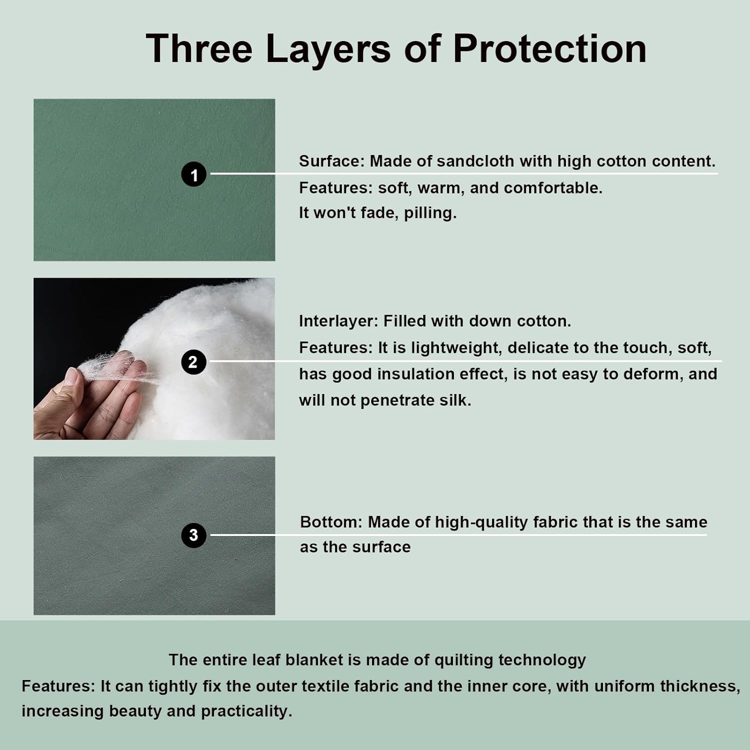 56x42 Inch Leaf Shaped Cotton Dog Blanket, Extra Large Pet Blanket for Small Medium Large Dogs, Machine Washable Puppy Mat for Couch Protection, Soft Plush Dog Bed for Furniture, Sofa, Floor - Image 5