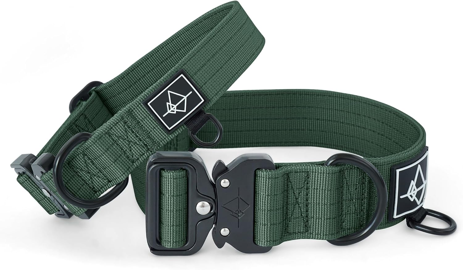 Made to ROAM Premium Dog Collar - Adjustable Heavy Duty Nylon Collar with Quick-Release Metal Buckle (Maine Marina, Classic Size 3) - Image 2