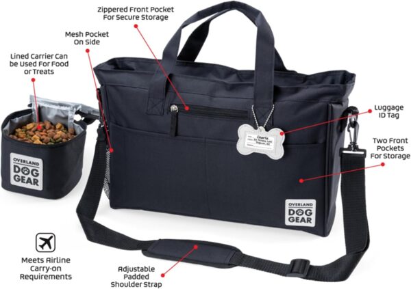 Mobile Dog Gear Day Away® Tote Bag Black One Size - Image 5