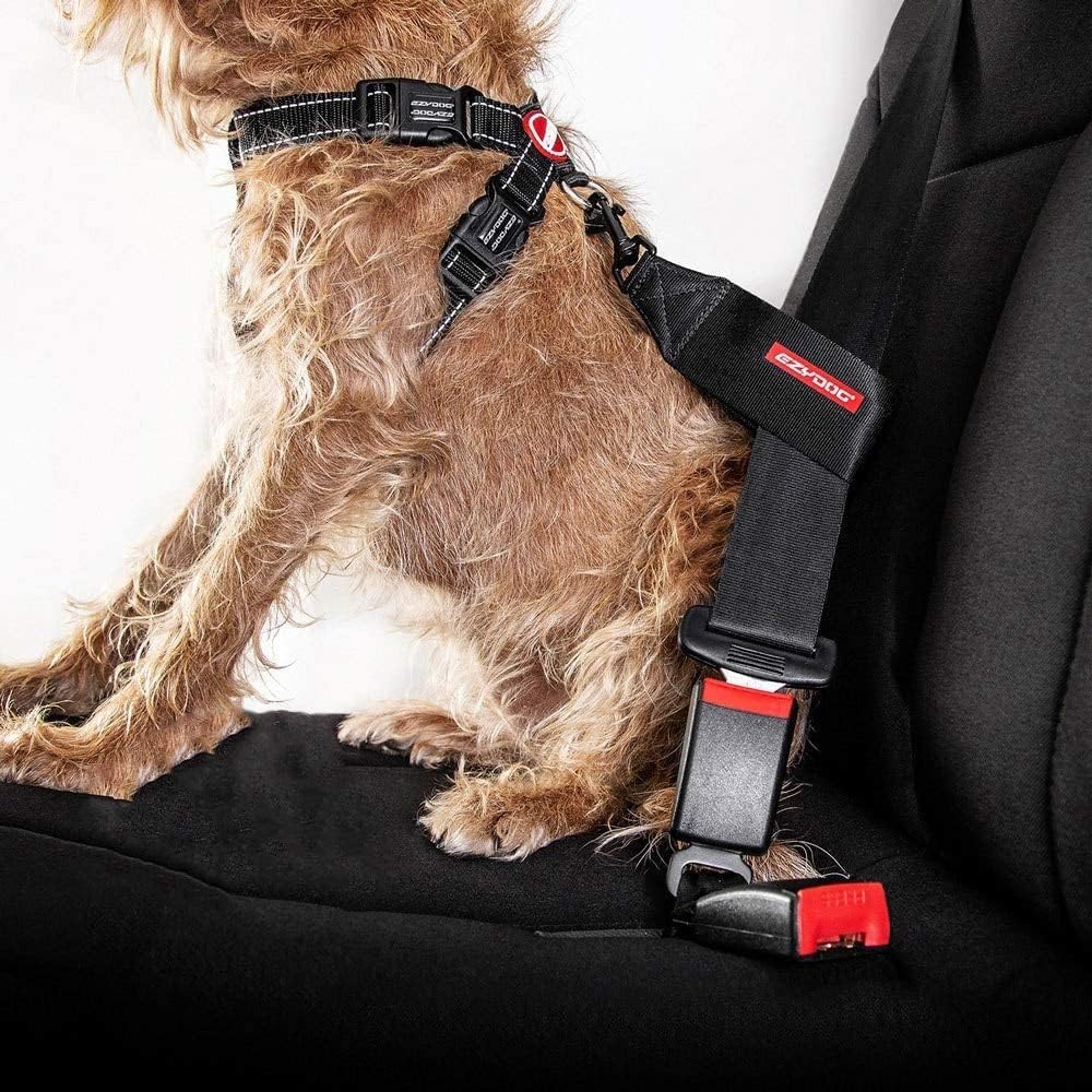 EzyDog Universal Dog Seat Belt Restraint for Cars – Durable Easy to Use Seatbelt Attachment for Dog Harness with Superior Strength and Nylon Webbing - Image 3