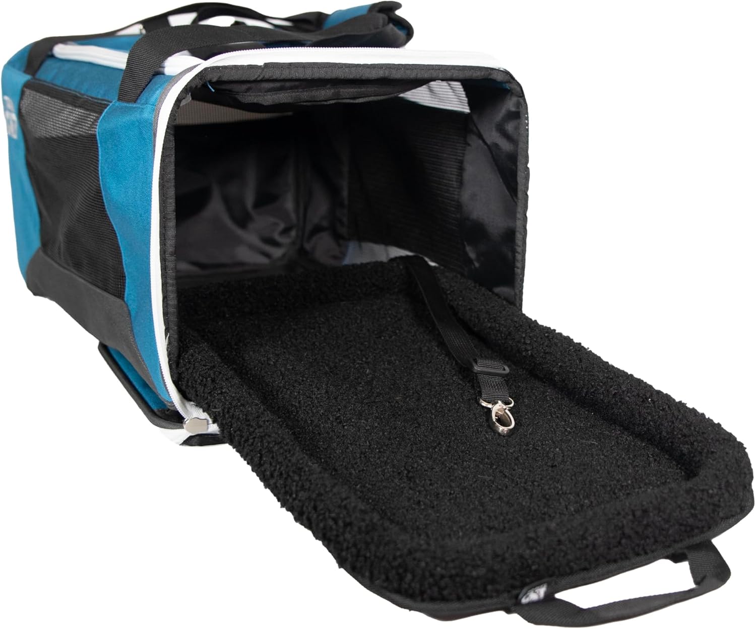 Travel Cat The Odyssey Soft Cat Carrier - Portable Comfort Soft Sided Travel Carrier for Small, Medium Cat, Kitten up to 20 LBs - Pet Travel Carrier Backpack with Shoulder Strap (Blue) - Image 3