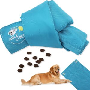 Snuffle Knot for Dogs, Interactive Dog Puzzle Toys for Small Dogs, Puppy Enrichment Toys, Encourage Natural Foraging Skills, Snuffle Ball with 10 Treat Pockets for Slow Eating