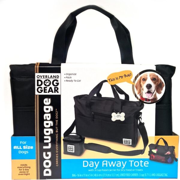 Mobile Dog Gear Day Away® Tote Bag Black One Size - Image 4