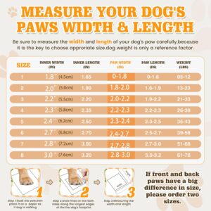 DcOaGt Dog Shoes Large Size Dogs,Mesh Breathable Dog Boots & Paw Protectors for Hot Pavement Summer Winter Snow, 360°Anti-Slip Dog Booties with Reflective Strips for Hiking/Walking,Khaki 4PCS(Size 6)