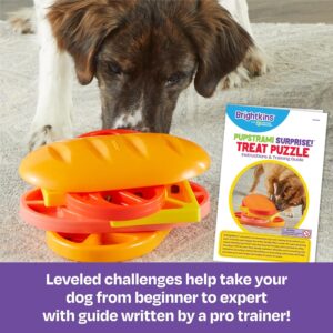 Brightkins Pupstrami Surprise! Treat Puzzle – Dog Puzzle Toys, Interactive Dog Toys, Gifts for Dogs