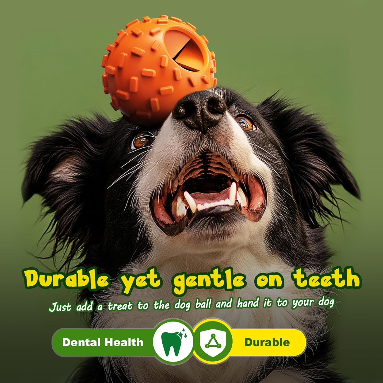 Dog Puzzle Toy 2 Pack – Cognitive Dog Treat Toy,Interactive Dog Toys for Treat Dispensing, Slow Feeder for Mental Stimulation & Anxiety Relief, Puppy Training Toy, Natural Rubber - Image 8