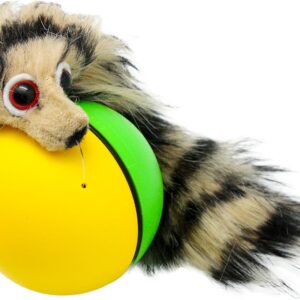The Original Weasel Ball, Interactive Motion Toy For Small Pets (Dog, Cat and More)