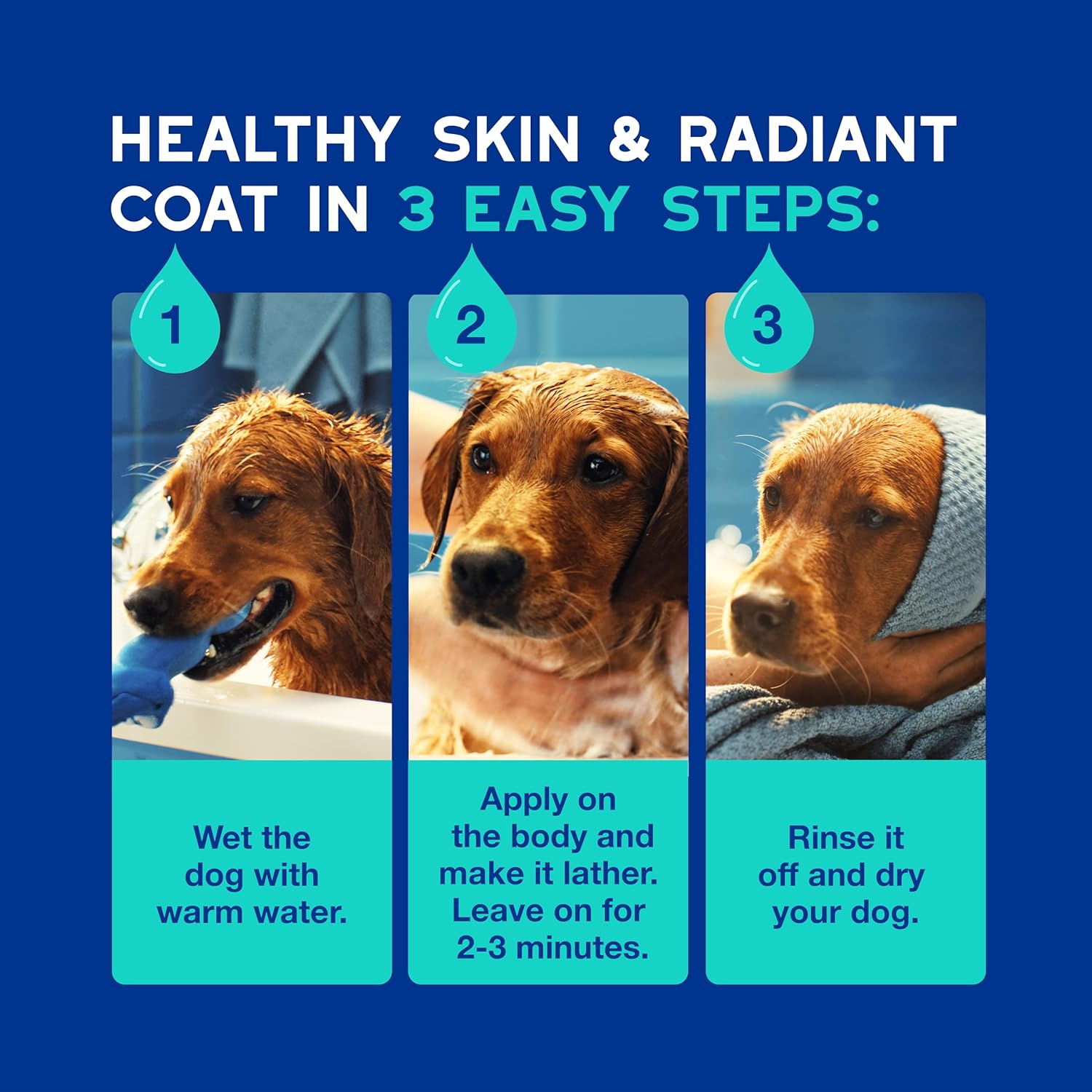 DOUXO® Skin & Coat SPA - Ultra-Safe Odor Control Dog Shampoo for Smelly Dogs, 16 fl oz, Cleans and Hydrates The Skin, Removes Odor, Leaves The Coat Soft and Smelling Great, Skin-Friendly Formula - Image 7