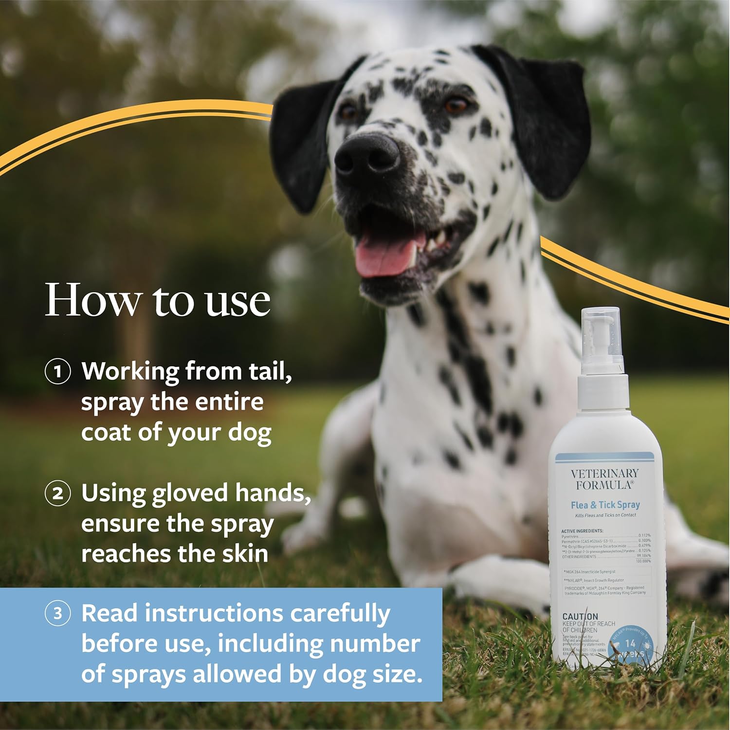 Veterinary Formula Flea and Tick Spray for Dogs, 8 oz – Easy-to-Use Dog Flea Spray, Kills on Contact, Prevents Egg & Larval Development for 14 weeks - Image 6