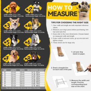 Dog Shoes for Large Small Medium Dogs,Dog Booties for Indoor Hardfloors Anti-Slip,Reflective Strip Waterproof Dog Boots & Paw Protectors for Outdoor Walking Hot Pavement,Winter Snow (Black-7)